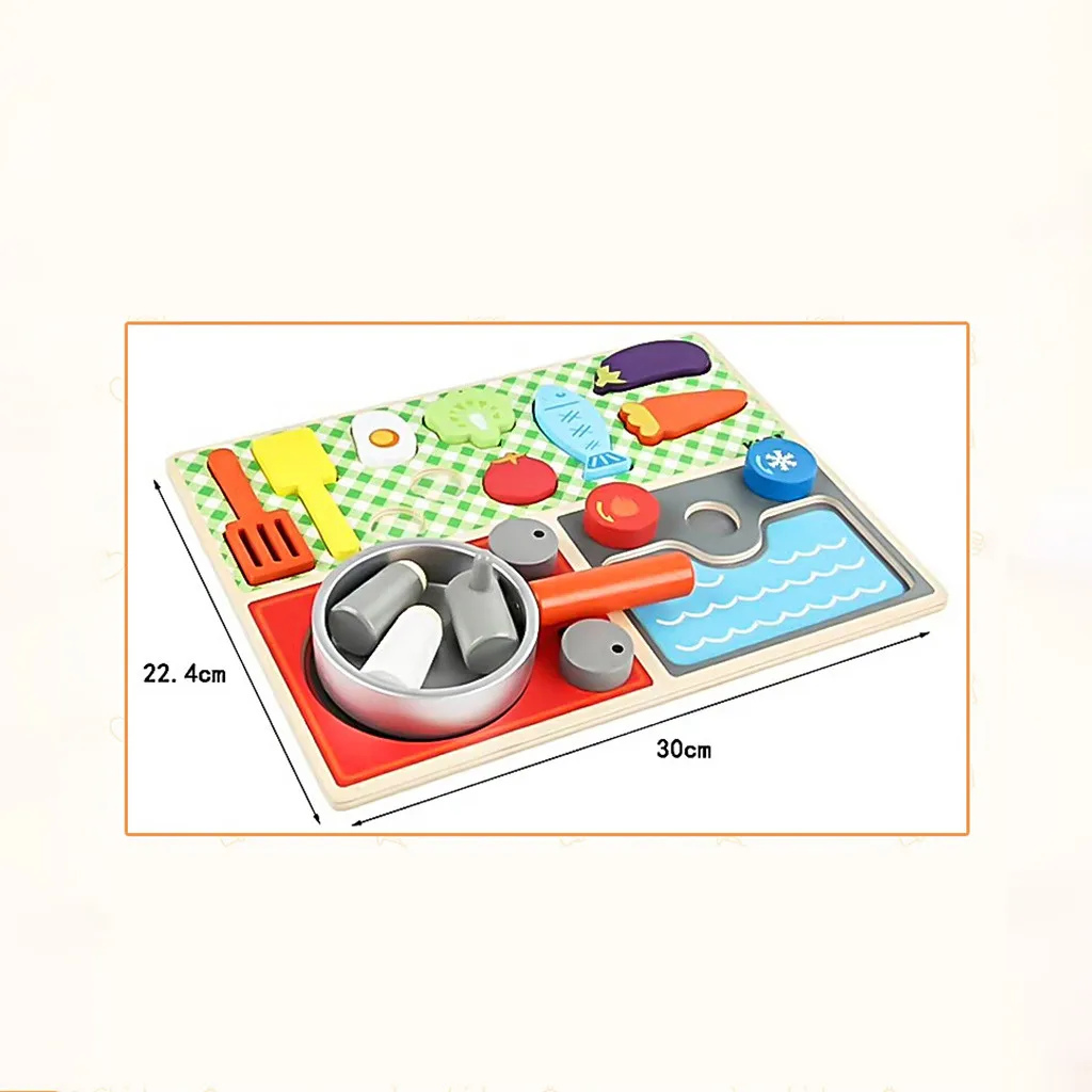 

Children Miniature Kitchen Toys Set Pretend Play Simulation Food Cookware Pot Pan Cooking Play House Toy Gift For Girl Boy Kids