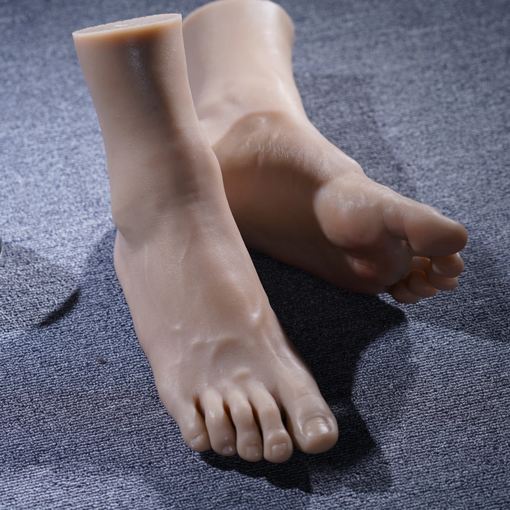 Имитация модели обуви для ног модель человеческих перевернутых шелковых чулок