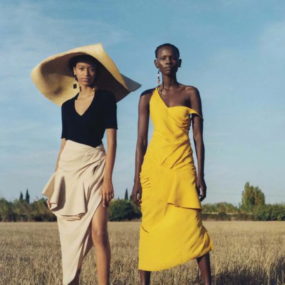 Шляпа женская Соломенная с широкими полями (30 см) цвет на выбор | Аксессуары для