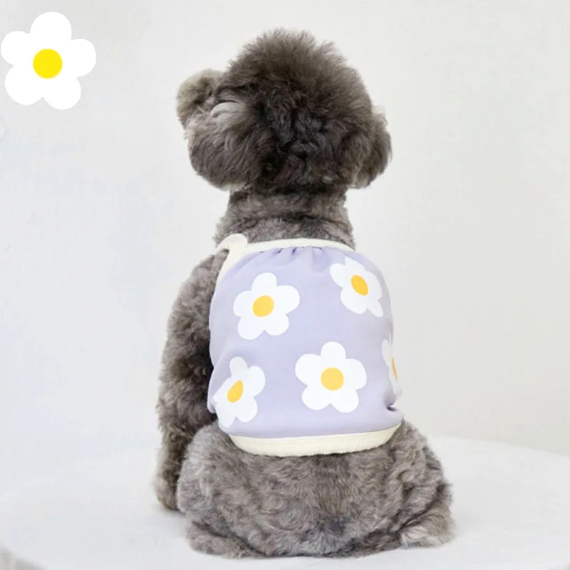 

Summer Thin Teddy Puppy Summer Summer Vest Bichon Pomeranian Small Dog Puppies Cat Pet Clothes Dog Vests Puppy Clothes