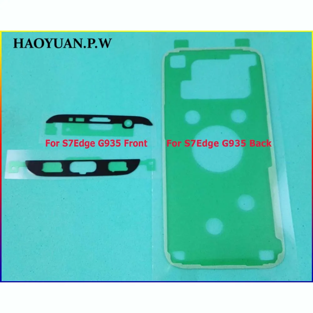 Оригинальная наклейка на переднюю рамку/задняя клейкая лента для Samsung Galaxy S6 S6Edge S7