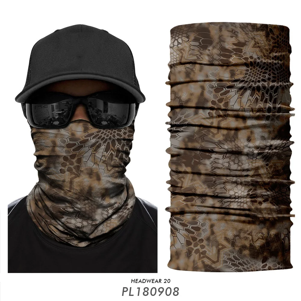 

Motorcycle Face Shield Multicam Neck Gaiter Typhon Bandana Buff Cuello Hunting Tube Scarf Military Masks Tactical Ski Balaclava