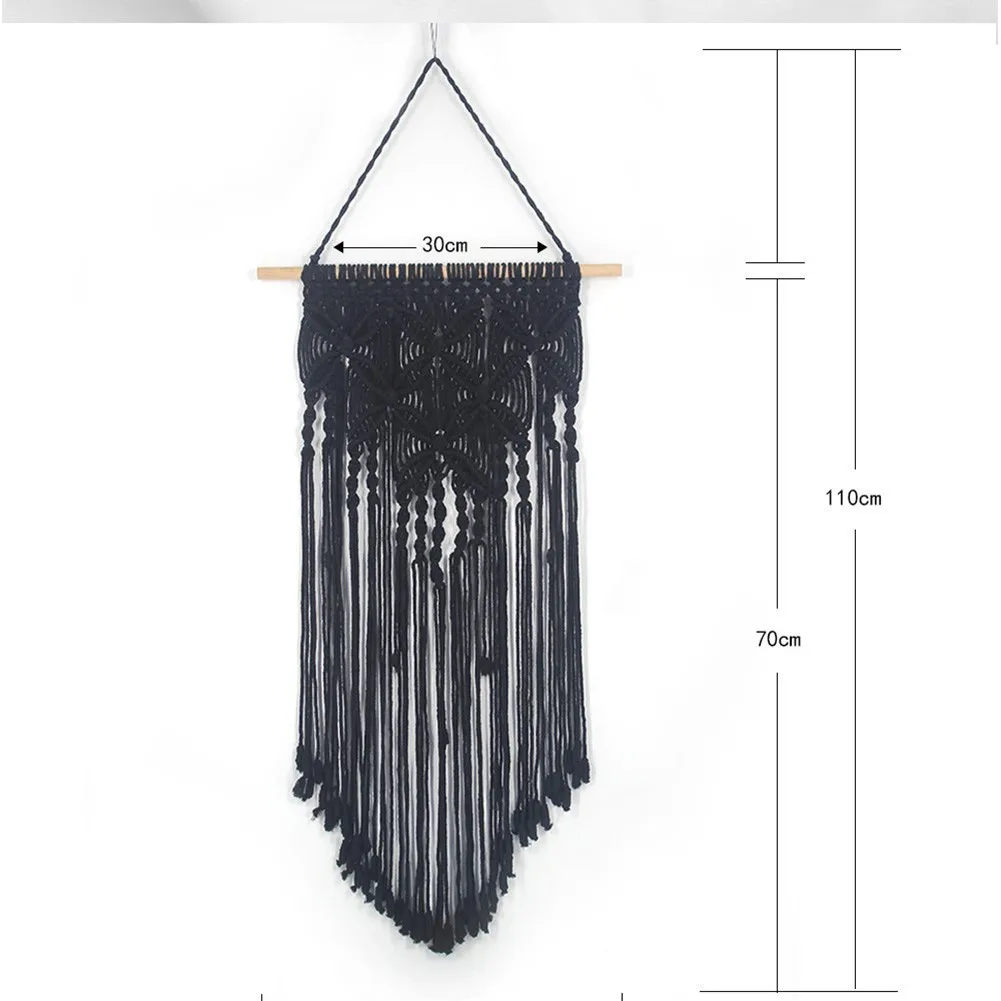 

Lace Wall Hanging Home Decoration Bohemian Hand-Woven Cotton Tapestry Hand Beautiful Living Room Woven Bohemian Tapestry