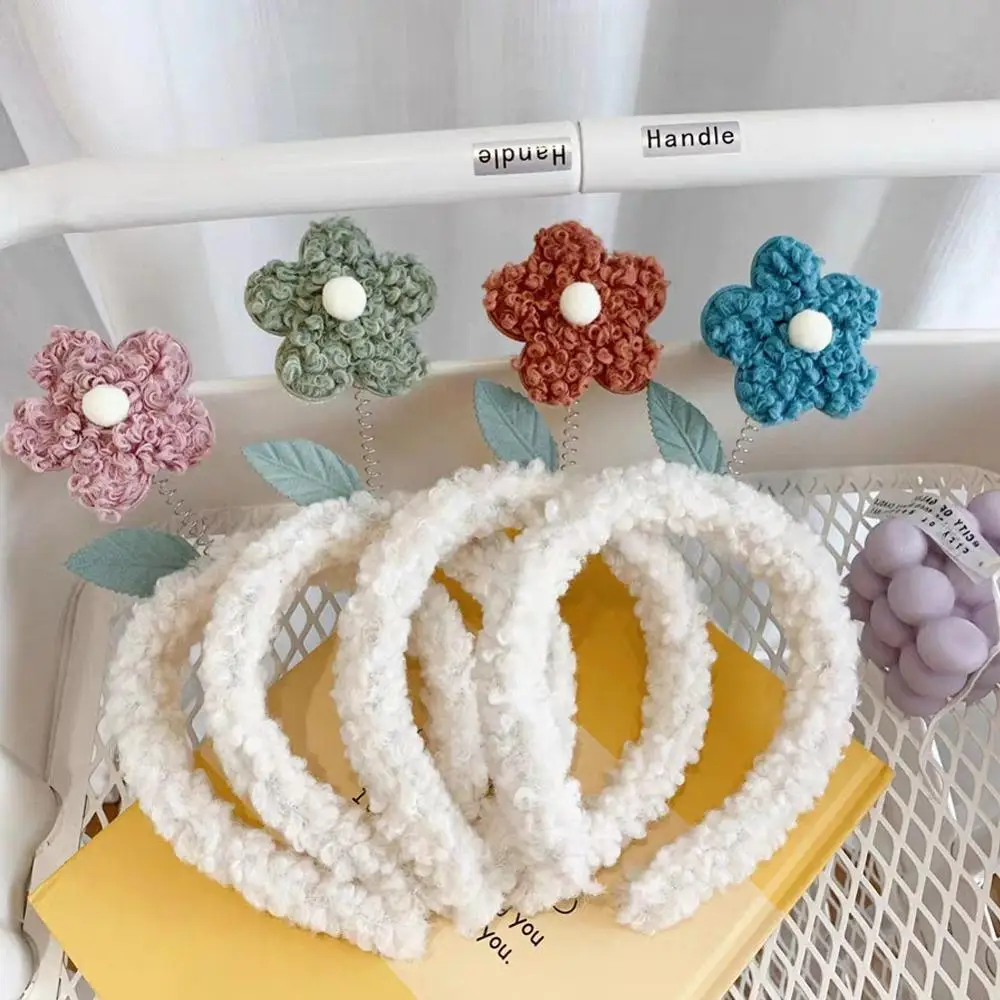 Кашемировая повязка на голову для девушек с изображением оленьих рогов и