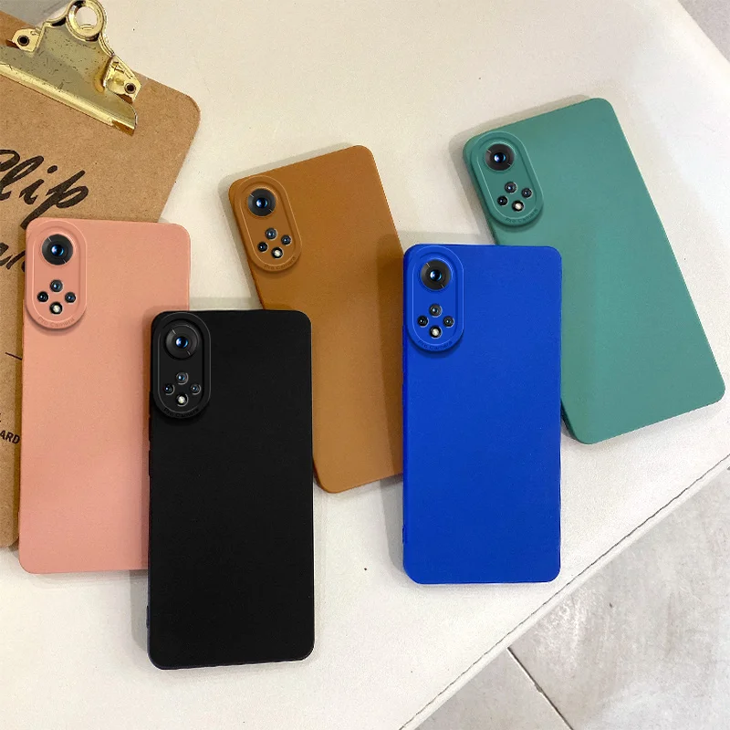 

Противоударный мягкий силиконовый чехол из ТПУ для Huawei Honor 50 Pro SE Honor50 простой защитный чехол из силикагеля для камеры