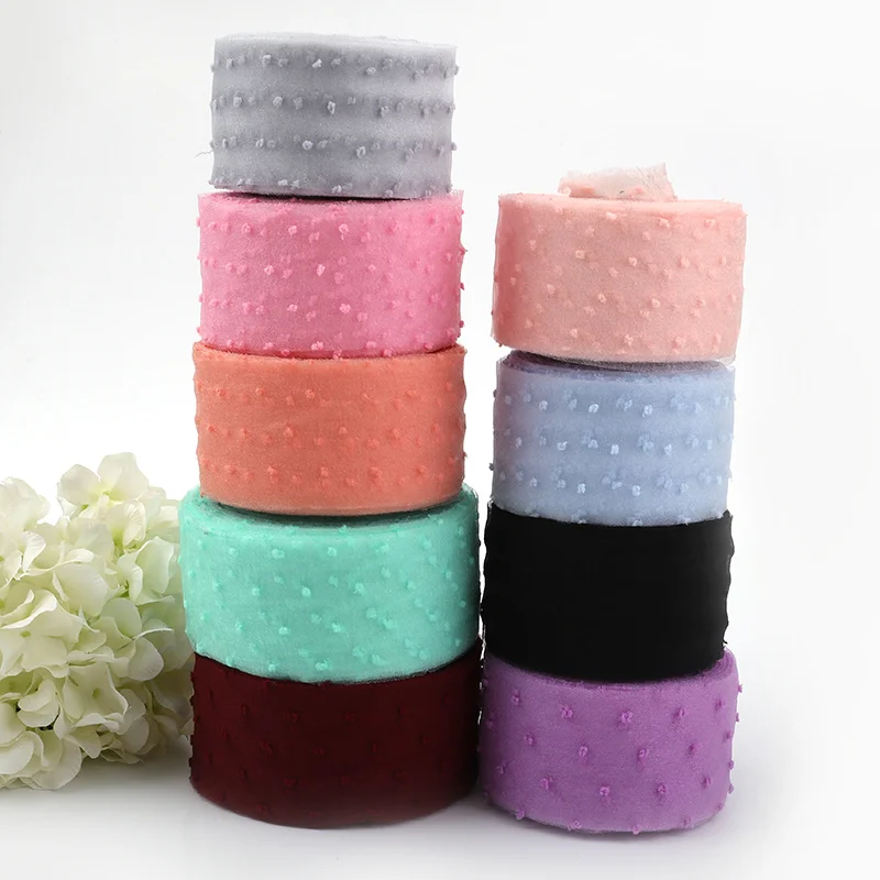 50 м/рулон 6 см однотонные тюлевые ленты из органзы рулон подарочная упаковка