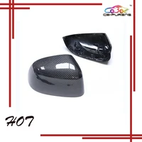 ABS+Carbon Fiber Rearview Side Mirror Cover For BMW New Models X3 G01 G08 X4 G02 X5 G05 X6 G06 X7 G07 2019-Up OEM/ Ox Horn Shape