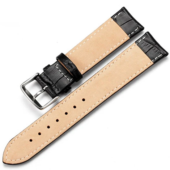 

Universal Replacement Leather Watch Strap Leather Watchband for Men Women 16mm 18mm 20mm 22mm Watch Strap Band