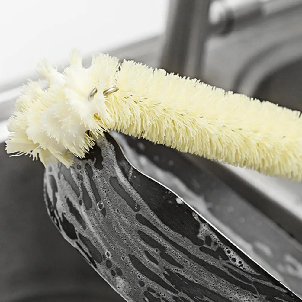 

Long Handle Flexible Bottle Cleaning Brush Kitchen Teapot Tool Thermos Cleaner X8W9