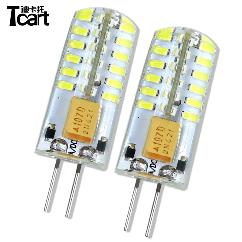 Tcart 2 шт. Бесплатная доставка высокомощная лампа ДХО дневного света G4 HP24W 32 4014 12V