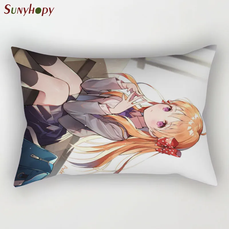 Популярный Стиль геккан Shoujo Nozaki-Kun Custom Цифровая печатная Подушка полиэфирная