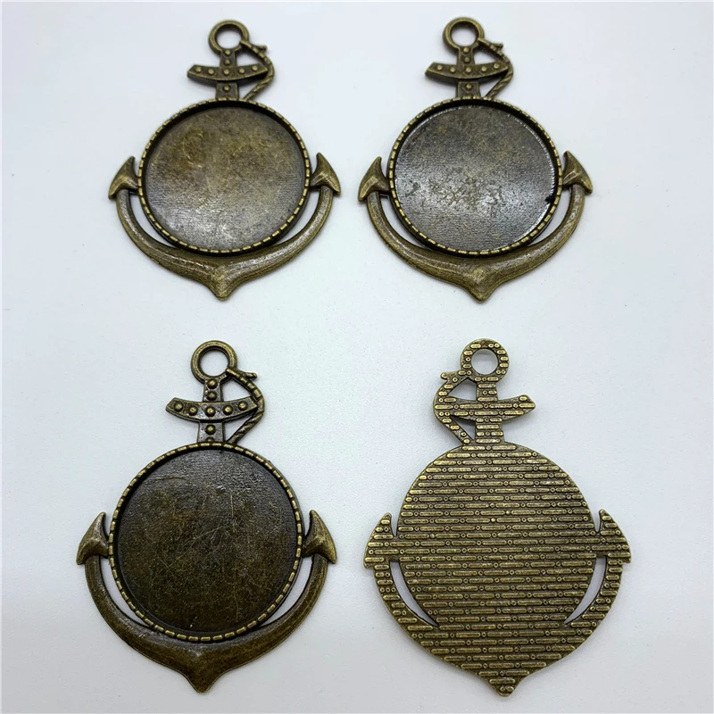 2 шт. настройки кабошона из сплава 25 мм основание для самостоятельного