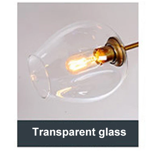 Transparent Новинка, современный скандинавский люстра, светильник ing, светодиодная лампа, промышленный потолочный светильник, люстры, светильник ing для гостиной, спальни, светильник, светильники - Цвет абажура: Transparent