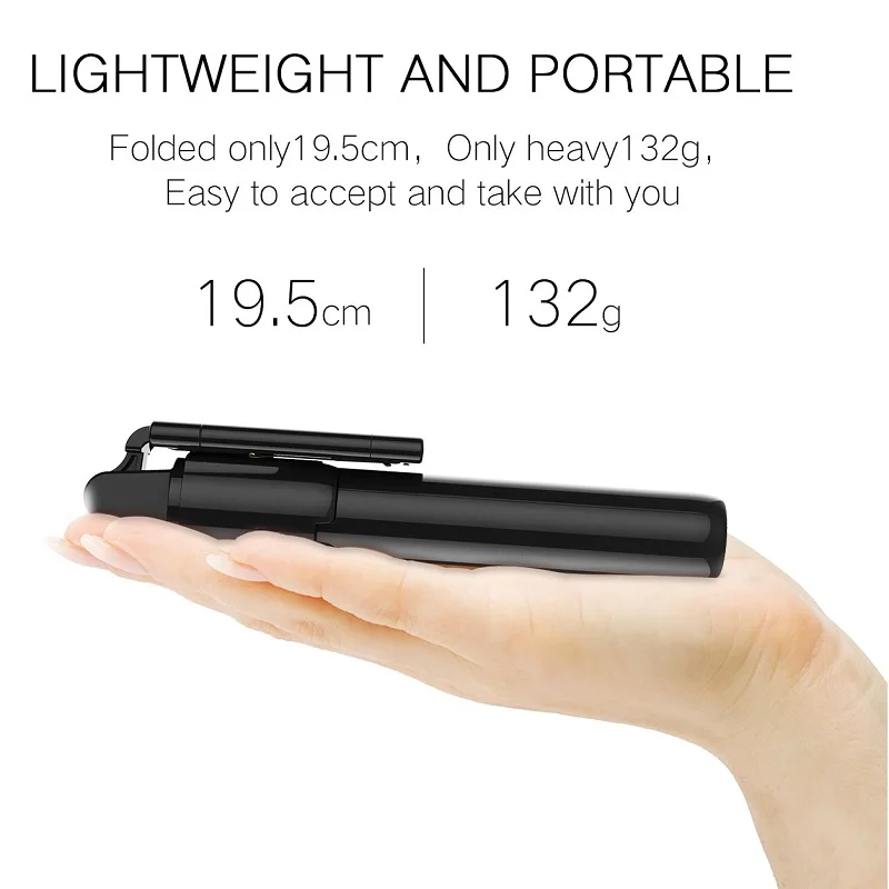 Беспроводная селфи-Палка с Bluetooth складной ручной монопод дистанционным затвором