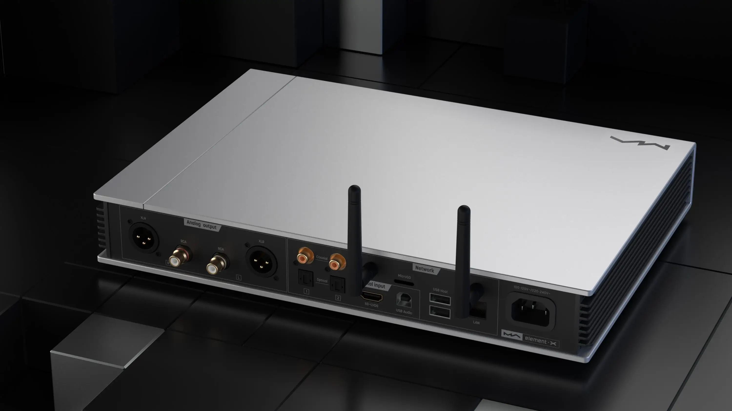 Декодер Matrix element X ES9038Pro MQA ЦАП наушники сетевой плеер DSD1024 оптоволоконный