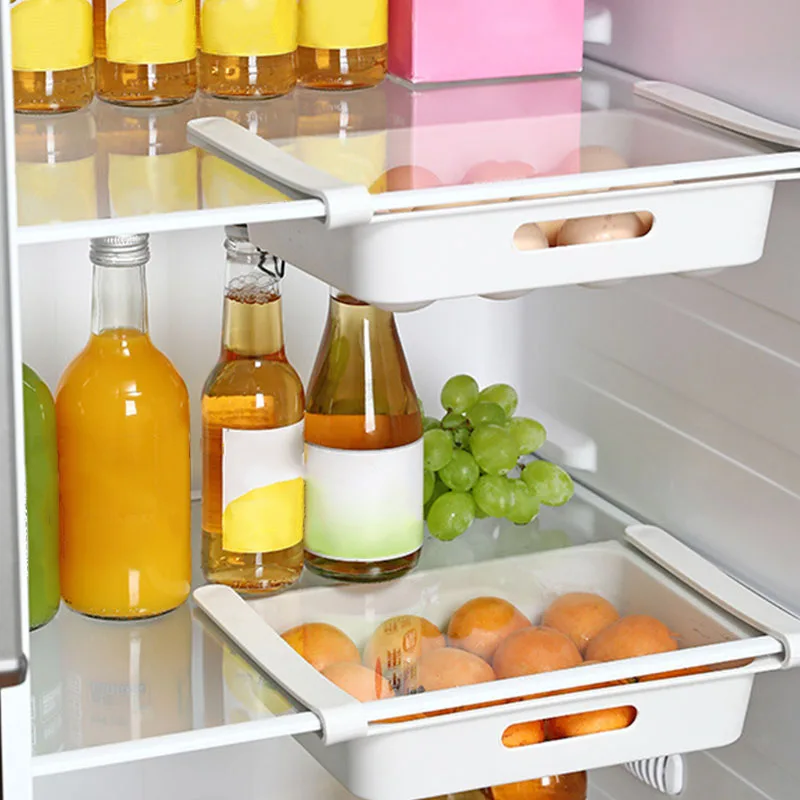 Контейнер для хранения в холодильнике кухонный ящик яиц многофункциональный