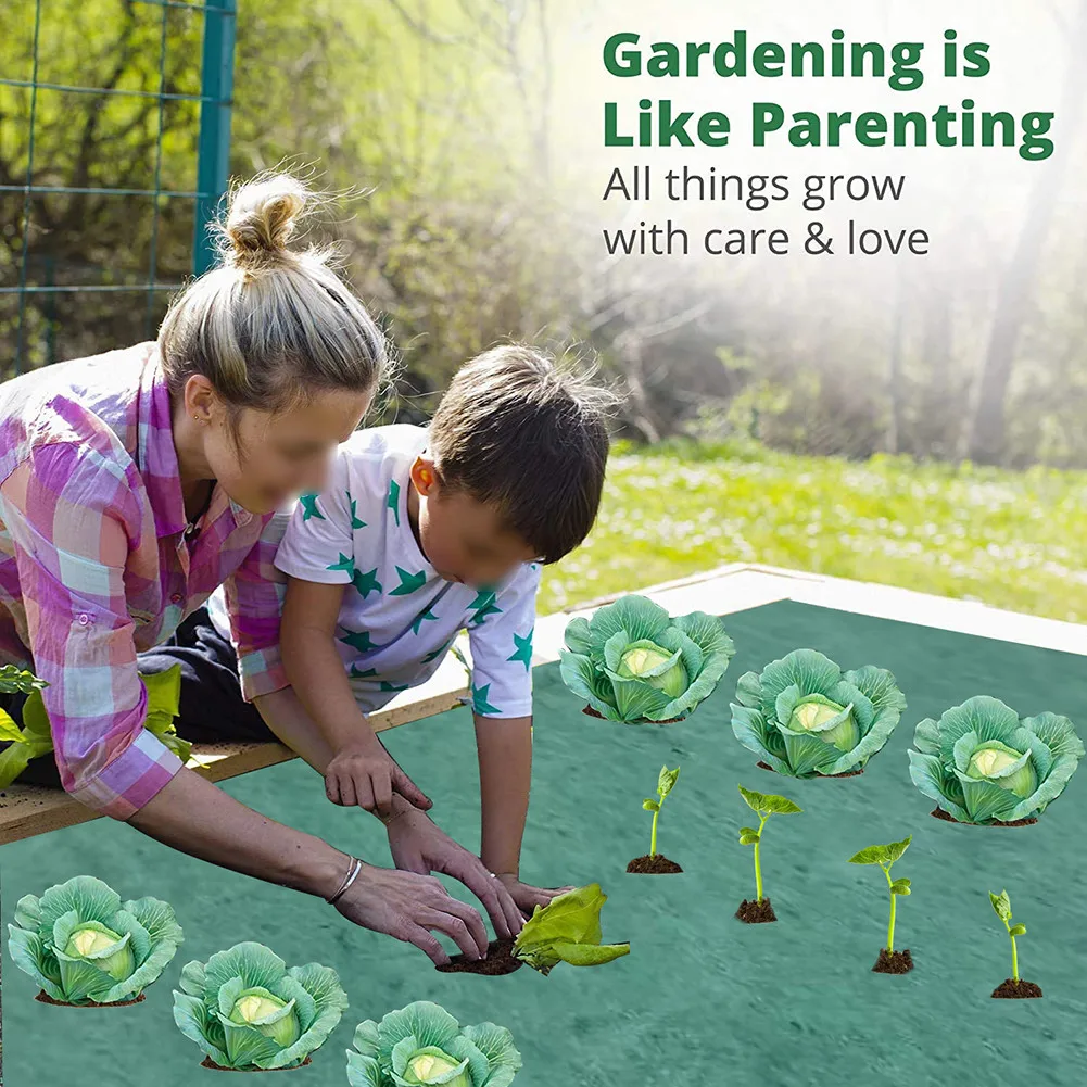 

Outdoor Grass Control Fabric Heavy Duty Ground Cover Mat Landscape Protection 2 Size