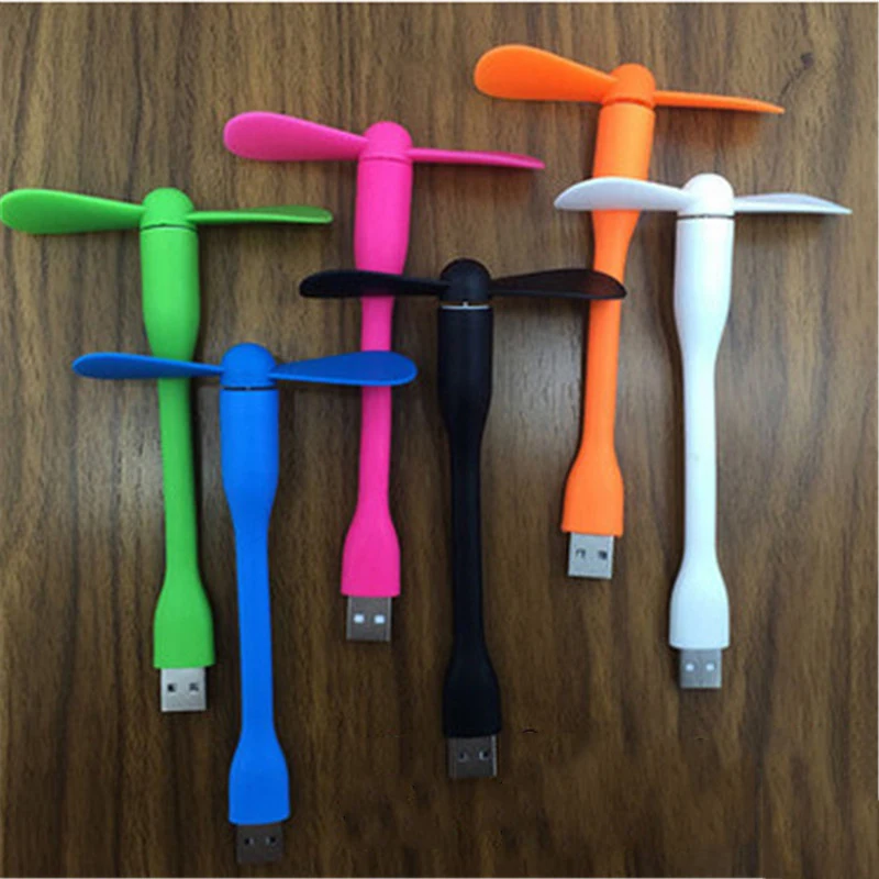 Цветной мини-вентилятор USB Настольный летний охлаждающий вентилятор блок