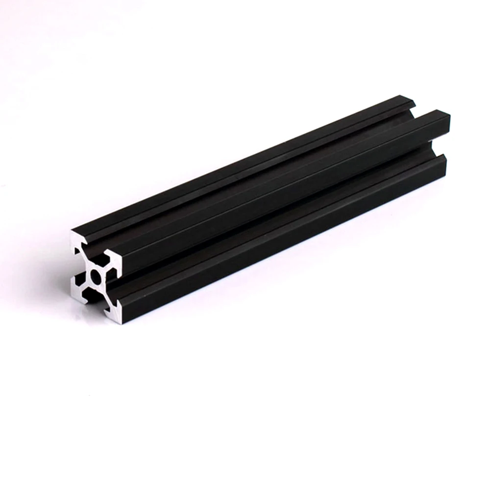 1PC BLACK 2020 V-slot Anodized Aluminum Profile Extrusion Linear Rail+1PC V gantry plat set slide plate Pulley | Обустройство дома