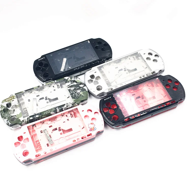 A+++ Ограниченный для PSP3000 PSP 3000 Чехол корпуса передней панели игровой консоли с полной защитой, кнопками, винтами и наклейкой.
