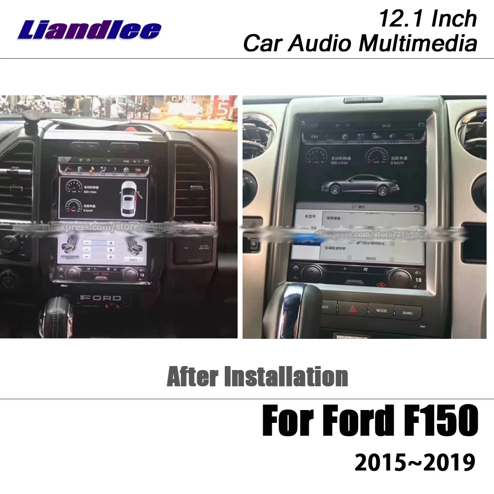 Android GPS навигация Мультимедиа для Ford F150 2015 2019 стерео видео Carplay карта 12 1 дюймов Tesla
