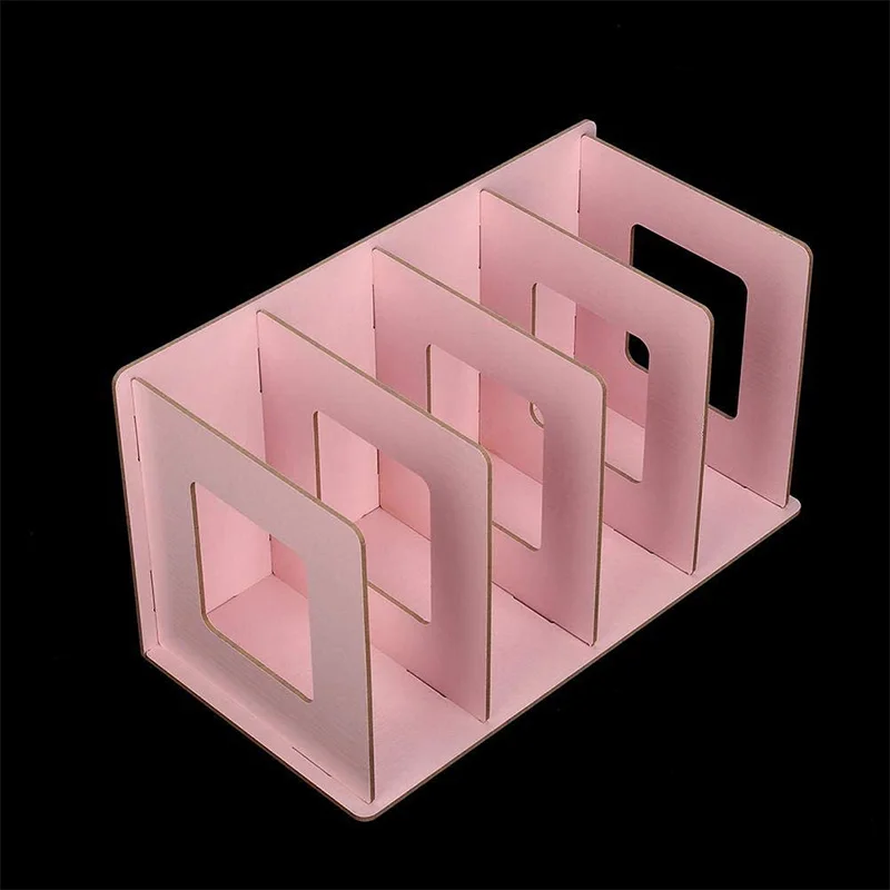 Книжная стойка деревянная настольная книжная полка для самостоятельной сборки