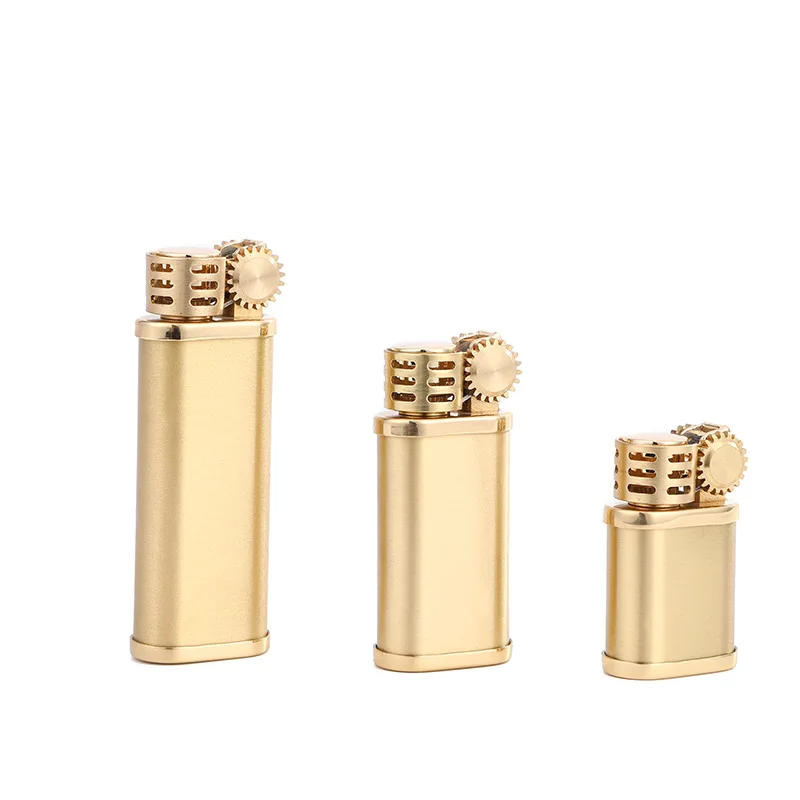 

Upscale Windproof Petrol Kerosene Lighter Metal Flint Lighters Smoking Accessories Gadgets For Men Cigarettes Lighter