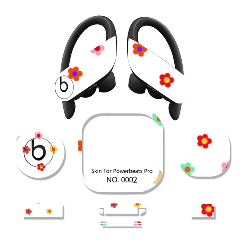 Персонализированная пленка набор Анти-Царапины стикер s для Powerbeats Pro Наушники стикер Защитная пленка Beats защита кожи стикер s
