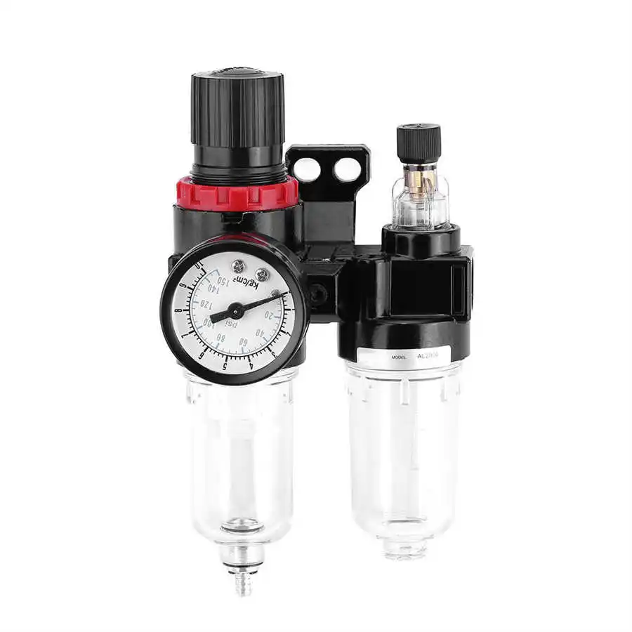 

1 Pcs Pneumatic Pressure Filter Regulator Lubricator Moisture Water Trap Oil-water Separator G1/4 Filter Water Trap