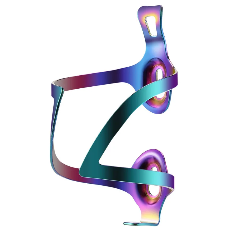 

Aluminum Alloy Colorful Bottle Cage Bicycle Bilateral Water Cup Holder Bicycle Mountain Bike Aluminum Alloy Bottle Cage