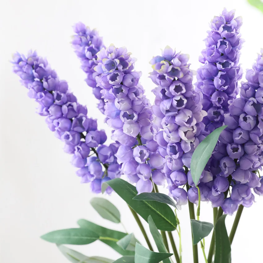 Искусственные цветы в форме винограда гиацинта искусственный шелк Свадебный