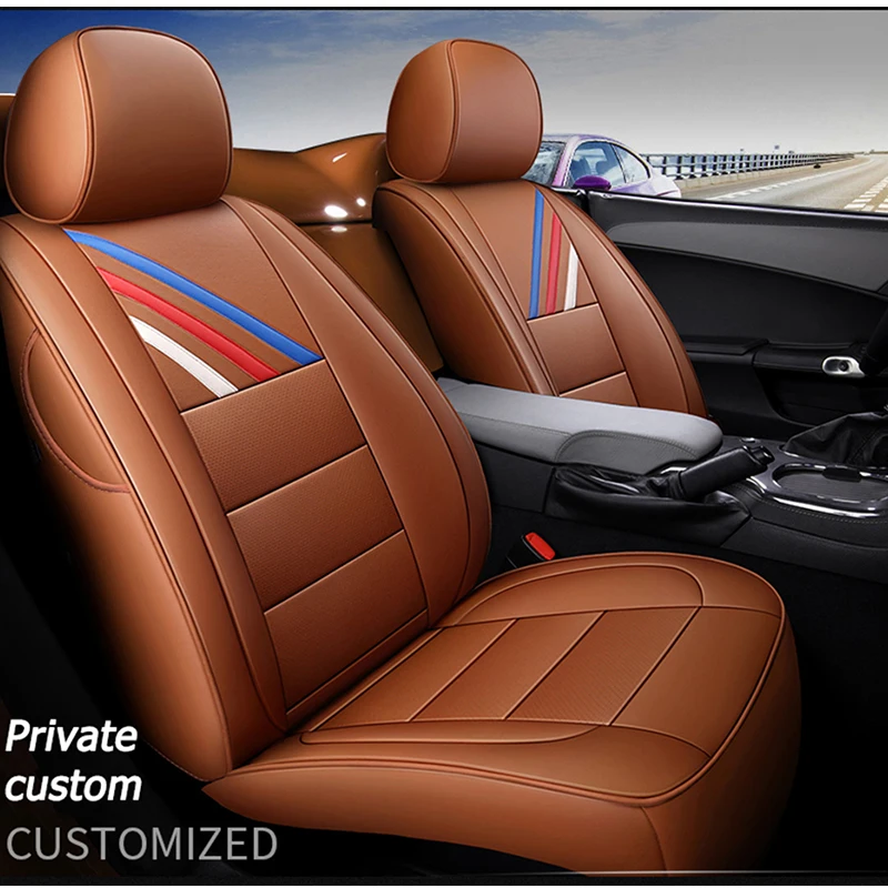 Чехол для автомобильного сиденья KADULEE из натуральной кожи dodge challenger journey