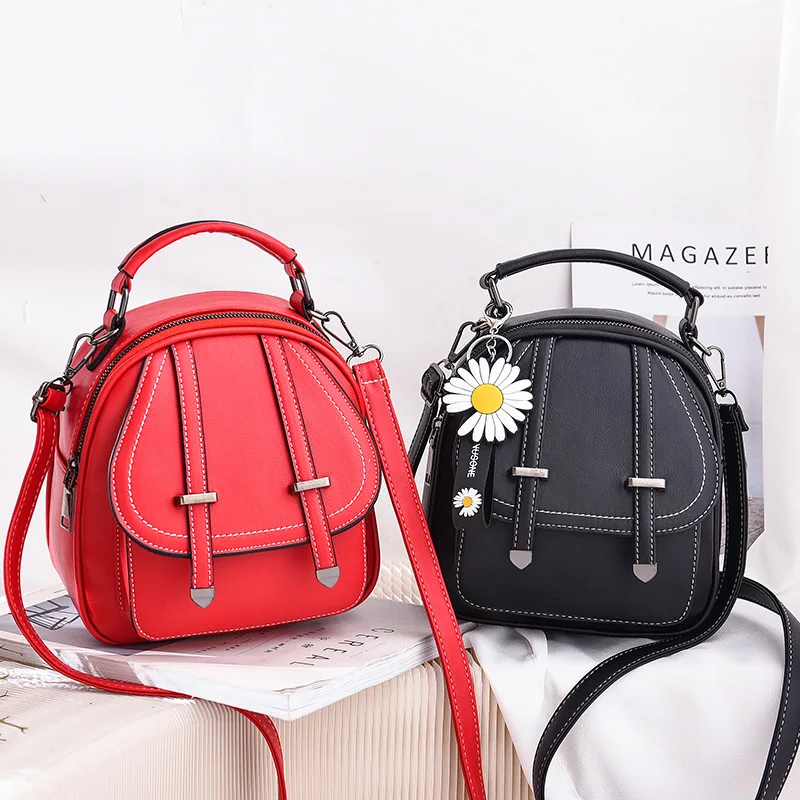 

2021 Design Handbags High Quality Ladies Shoulder Women PU Leather Zip Lock Small Chains Flap Bags Purses and Handbags