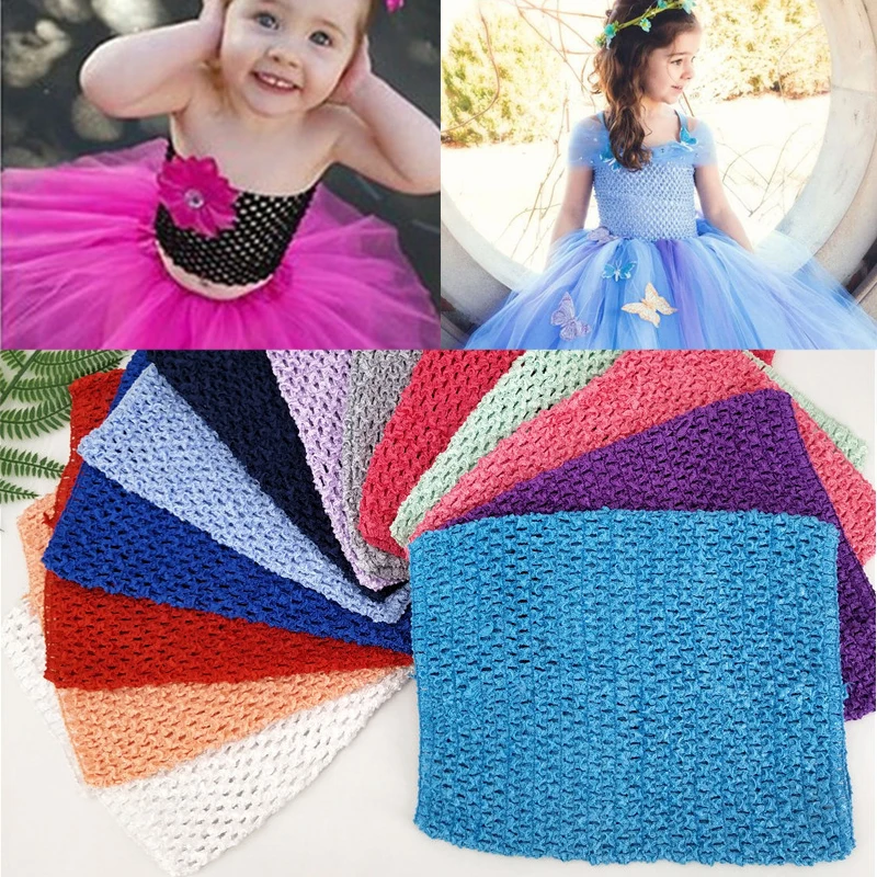 Вязаная юбка пачка для девочек 9/6 дюйма вязанная крючком топ 7zsh939|Украшения