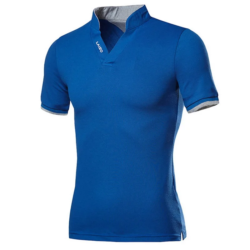 Летняя спортивная мужская рубашка дышащая футболка Повседневная Эластичная