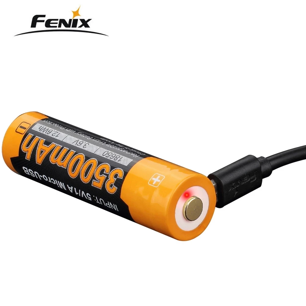Fenix ARB L18 3500 3500U мА/ч 18650 USB литий ионная аккумуляторная батарея|Портативные