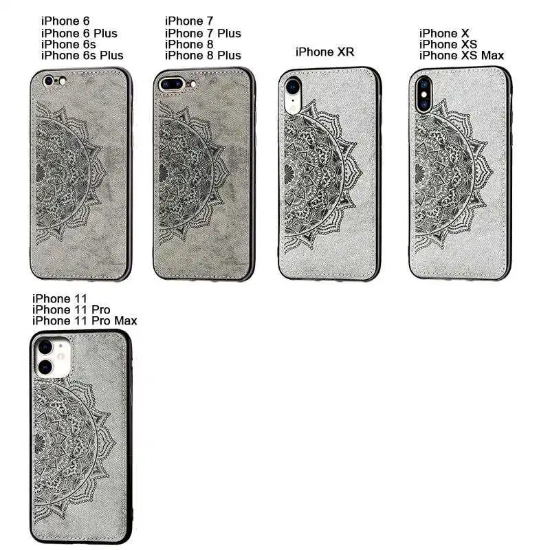 

Fashion Datura Pattern Magnetic Soft Case For iPhone 11 Pro XS Max XR X 11 8 7 6s 6 Phone Case Cover