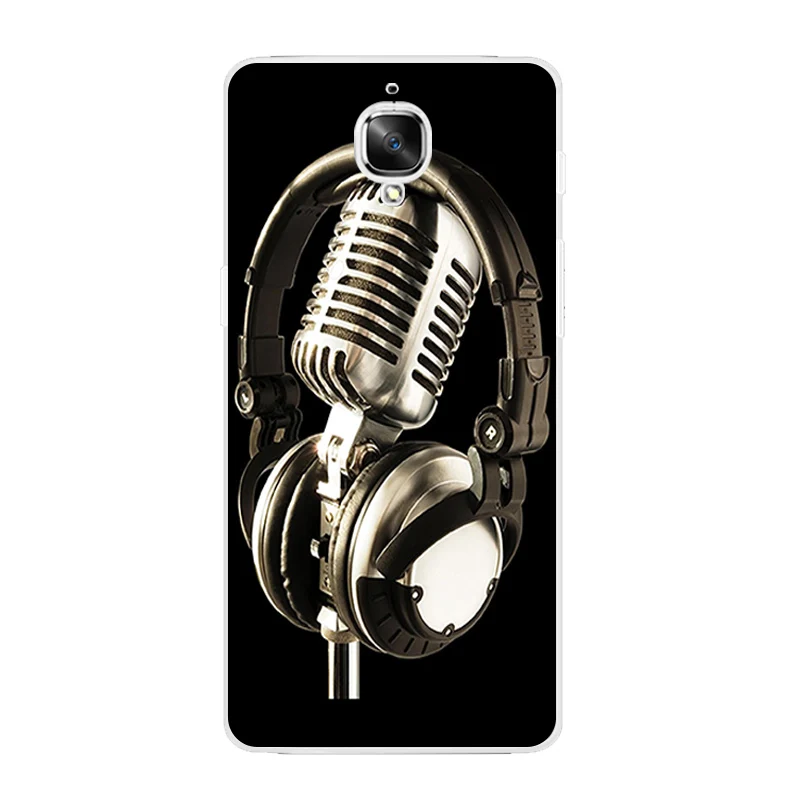 Чехол для телефона OnePlus 3/3t чехол One Plus 5 2 дюймов TPU Дизайн музыкальные инструменты