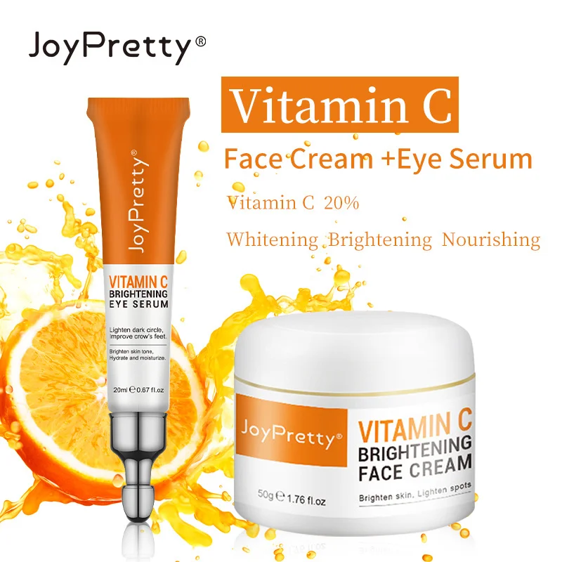 

JoyPretty Vitamins C наборы для ухода за кожей, средство для защиты лица от морщин
