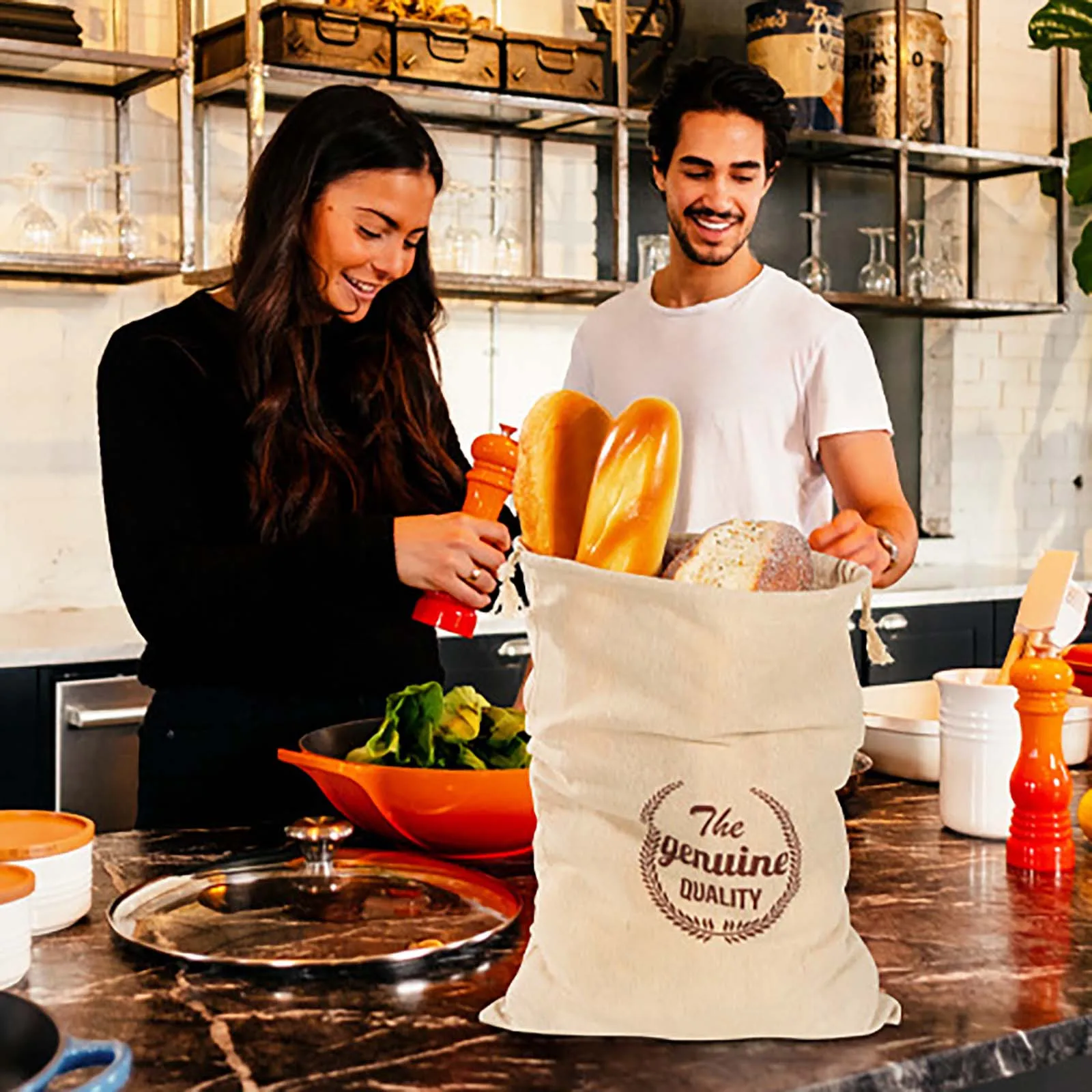 1 шт. льняной мешок для хлеба многоразовый на шнурке Хлопковый хлеба|Сумки и