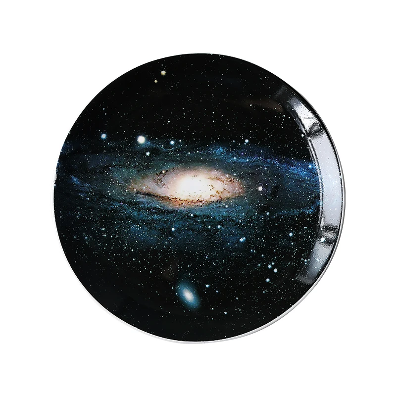 8-дюймовая тарелка с изображением звездного неба высококачественные