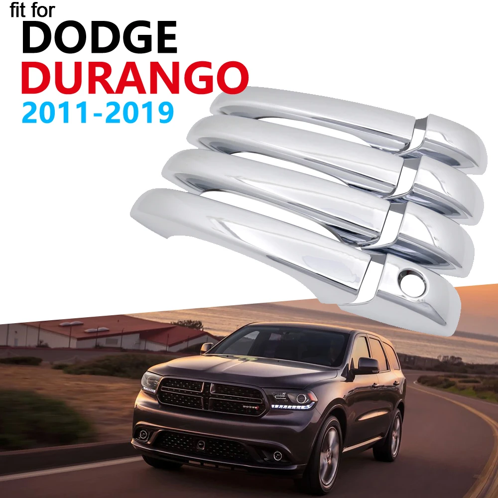 Роскошная хромированная накладка на ручку для Dodge Durango MK3 2011 ~ 2019 аксессуары