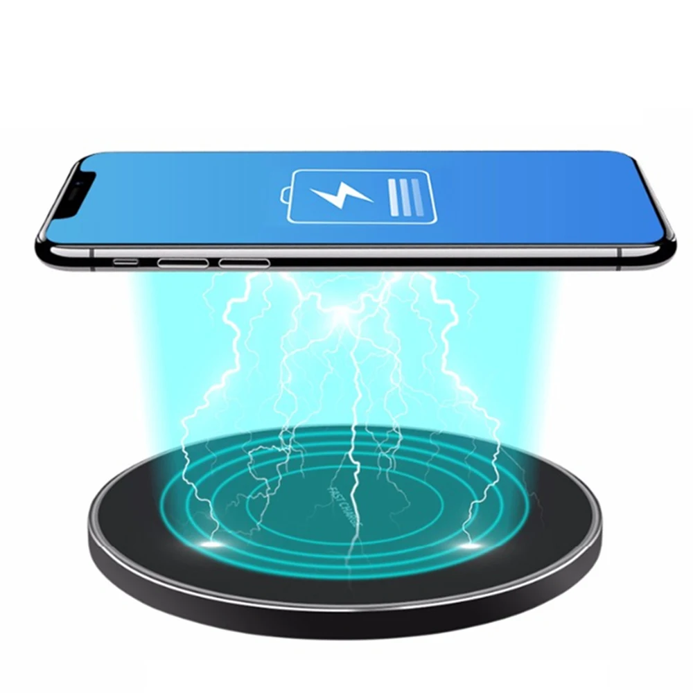 Беспроводное зарядное устройство Qi 10 Вт док станция для быстрой зарядки Huawei P30 Pro