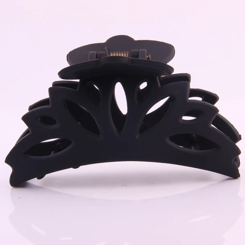 Новый модный большой зажим для волос пластиковый держатель конского хвоста