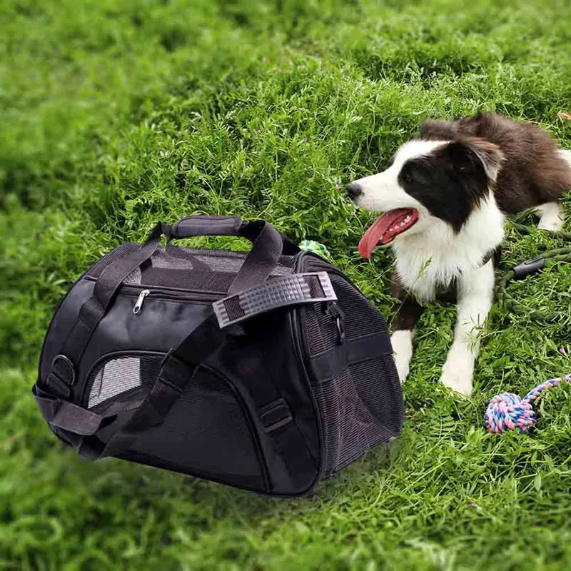 

Dog Cat Slings Carrier Bag Outdoor Breathable Pet Bag For Dogs Cats Small Pet Transport Travel Bag Portable Soft Fabric Handbag