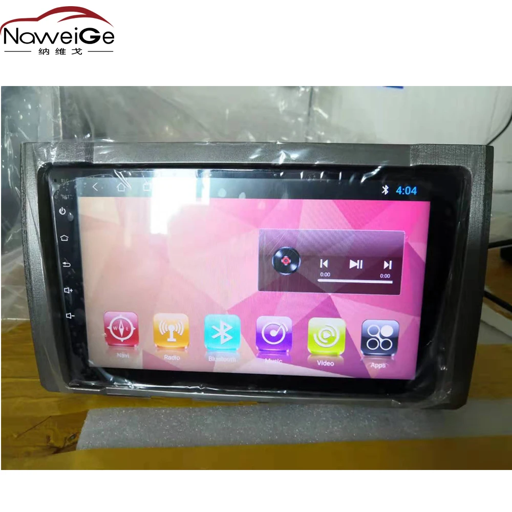 9 дюймовый автомобильный dvd проигрыватель NaweiGe на Android для Toyota Tundra/ Sequoia стерео с gps