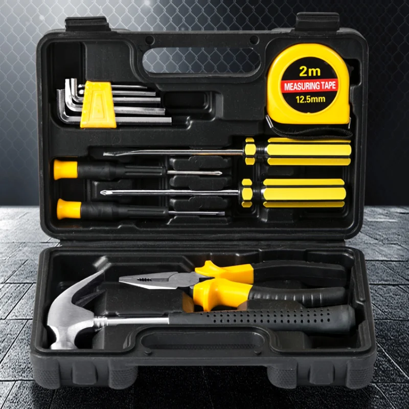 

Portable Hard Tool Box Professional Carry Screwdriver Tools Box Combination Home Storage Valigia Attrezzi Household Items EK50TB