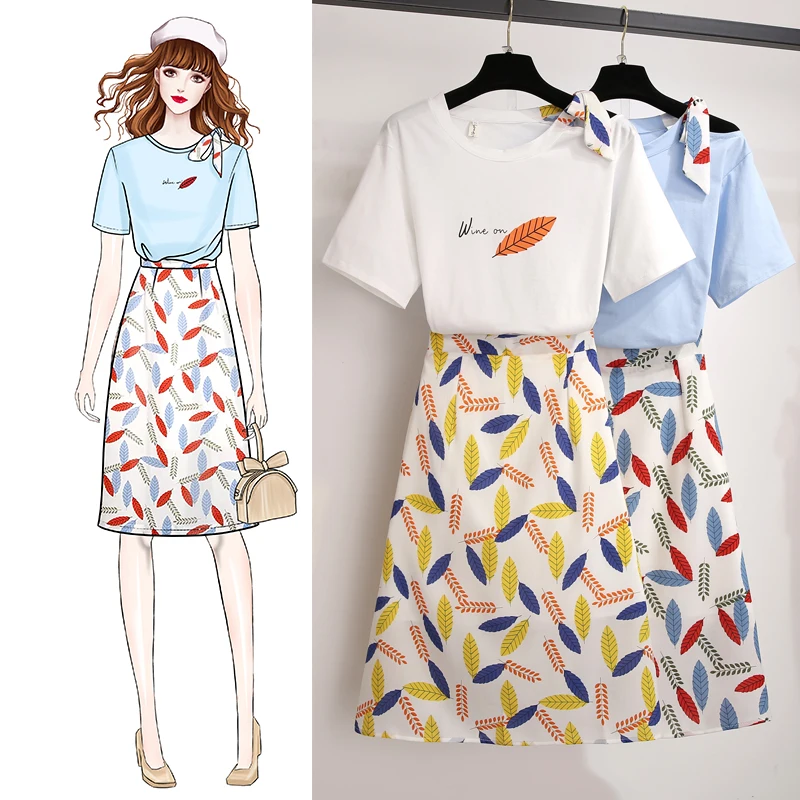 Женский винтажный комплект из 2 предметов модельная Элегантная футболка с