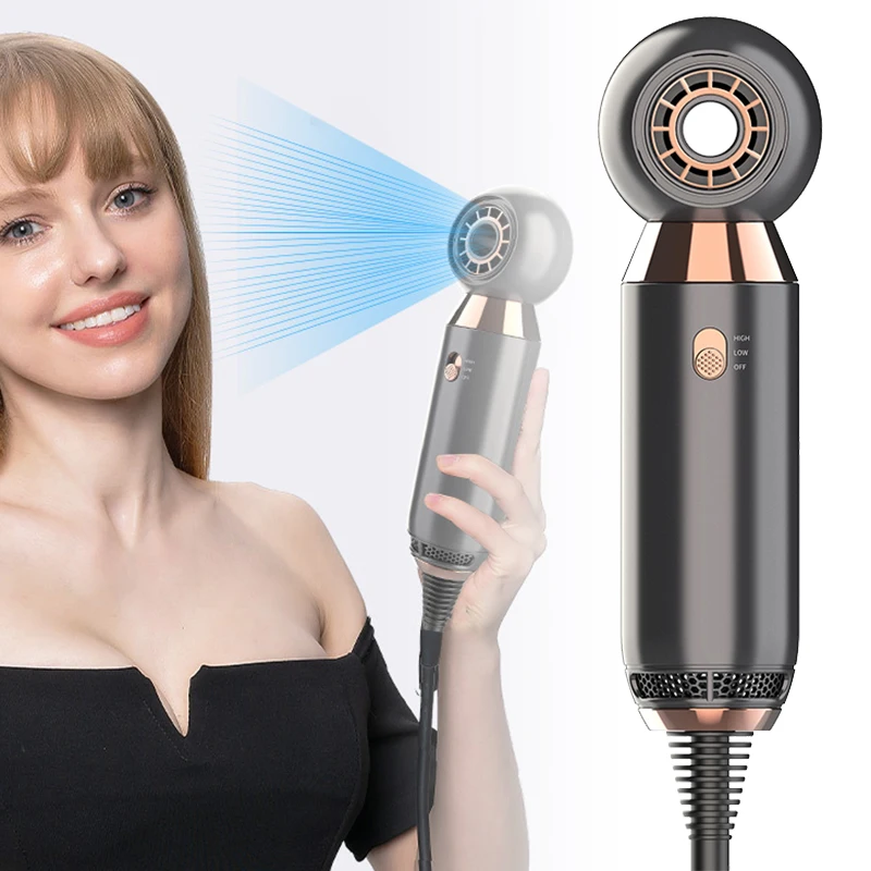 

Negative Ion Hair Dryer Professional Salon Hairdryer Household Strong Fast Drying Wind Gale Speed Portable Blow Dryer Anion