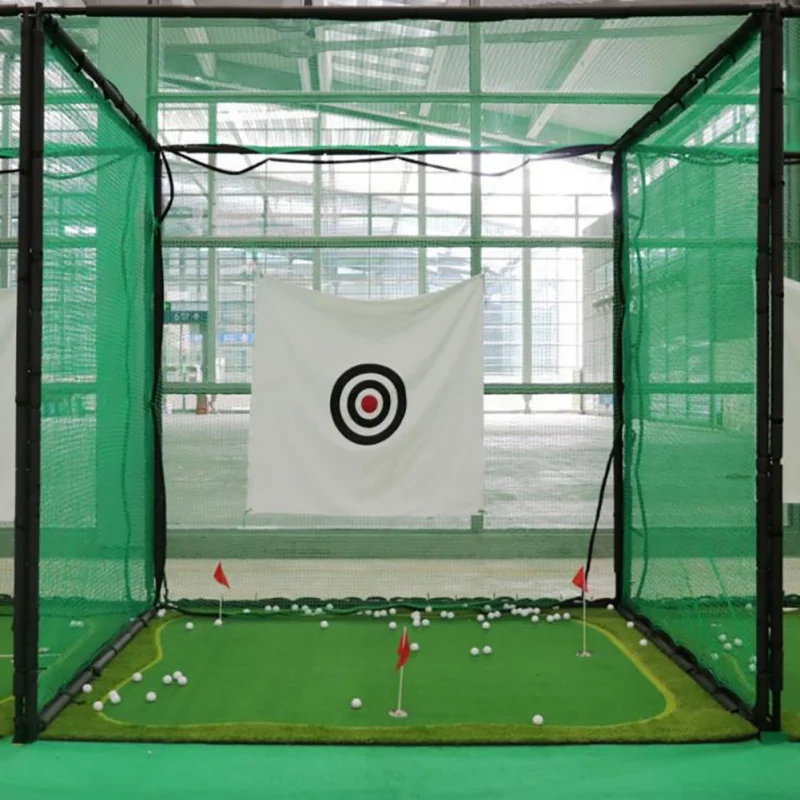 Satin Al Golf Isabet Hedef Bez 1.5x1.5M Golf Pratik Kaliteli Kapalı Spor Spor Eğitimi Ve Açık Mahkeme Isabet Net Golf Aksesuarları